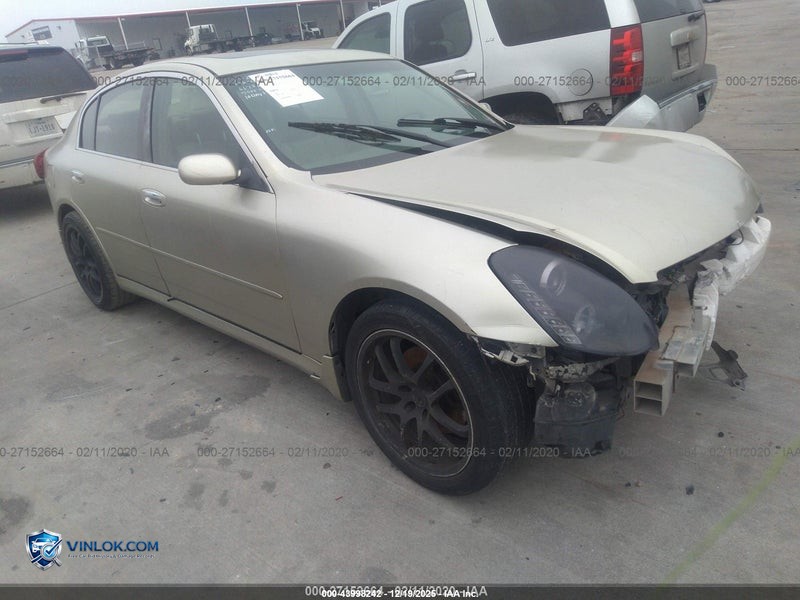 2005 INFINITI G35 – Lot 43998242 auction photo