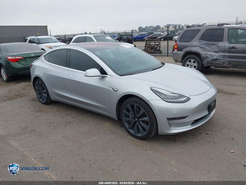 2018 TESLA MODEL 3 LONG RANGE/MID RANGE – Lot 44501925 auction photo