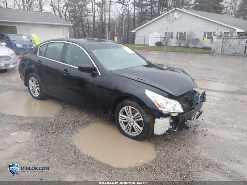 2011 INFINITI G37X   – Lot 44514742 auction photo
