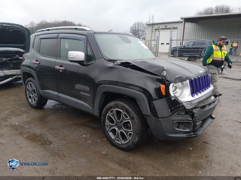 2017 JEEP RENEGADE LIMITED 4X4 – Lot 44521771 auction photo