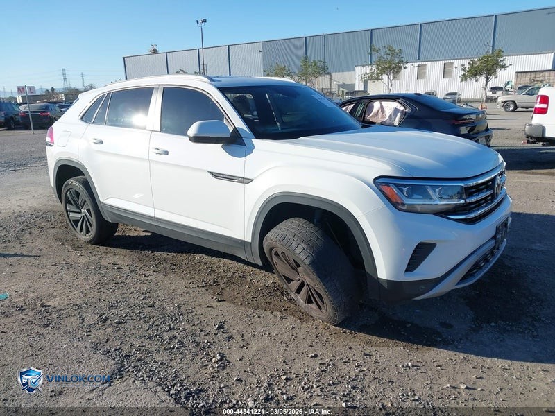 2022 VOLKSWAGEN ATLAS CROSS SPORT 3.6L V6 SE W/TECHNOLOGY – Lot 44541221 auction photo