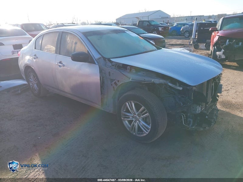 2010 INFINITI G37X   – Lot 44547487 auction photo