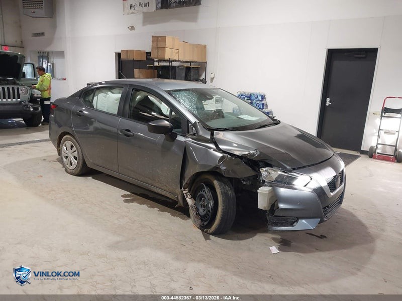 2021 NISSAN VERSA S XTRONIC CVT – Lot 44582367 auction photo