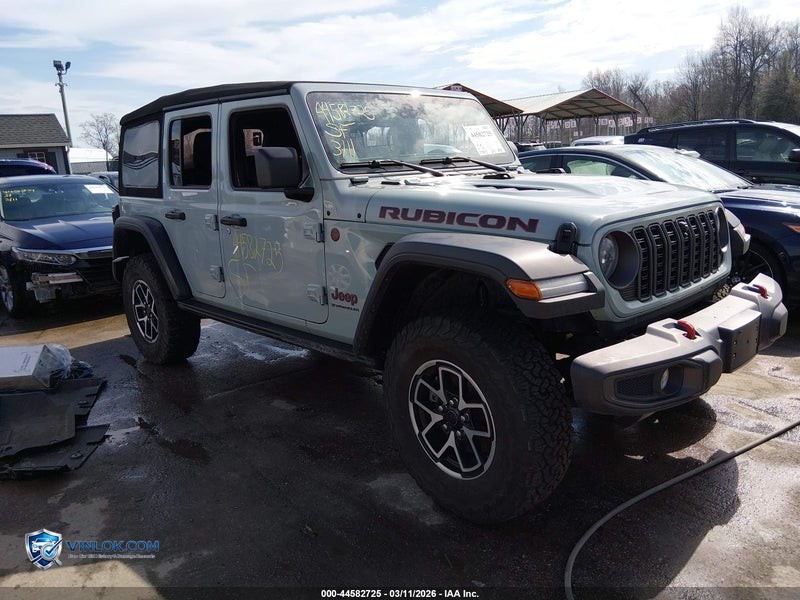 2024 JEEP WRANGLER 4-DOOR RUBICON 4X4 – Lot 44582725 auction photo