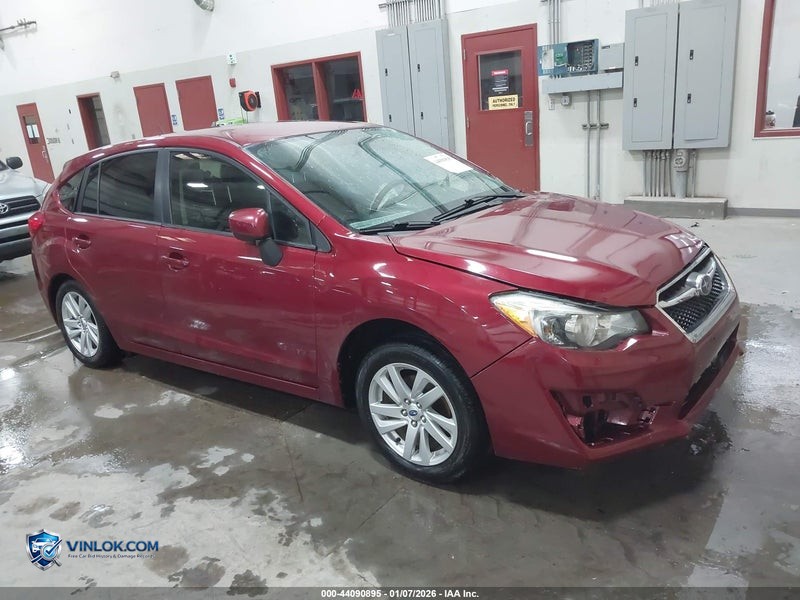 2016 SUBARU IMPREZA – Lot 44090895 auction photo
