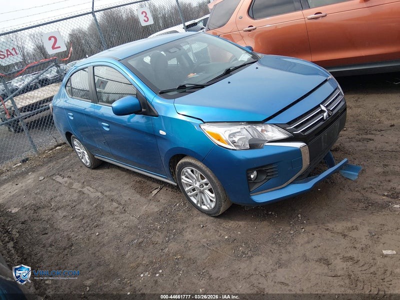 2022 MITSUBISHI MIRAGE G4 LE – Lot 44661777 auction photo