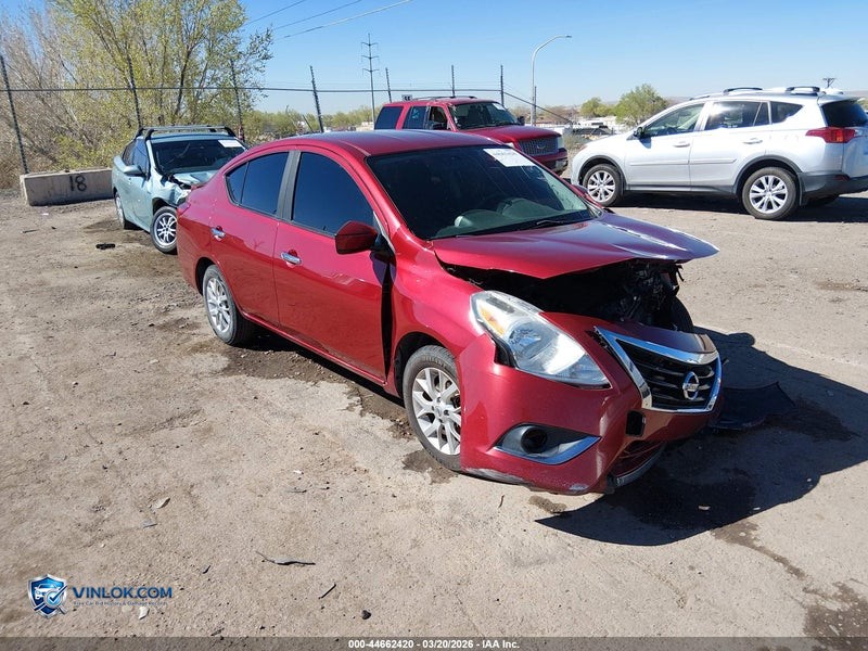 2018 NISSAN VERSA 1.6 SV – Lot 44662420 auction photo