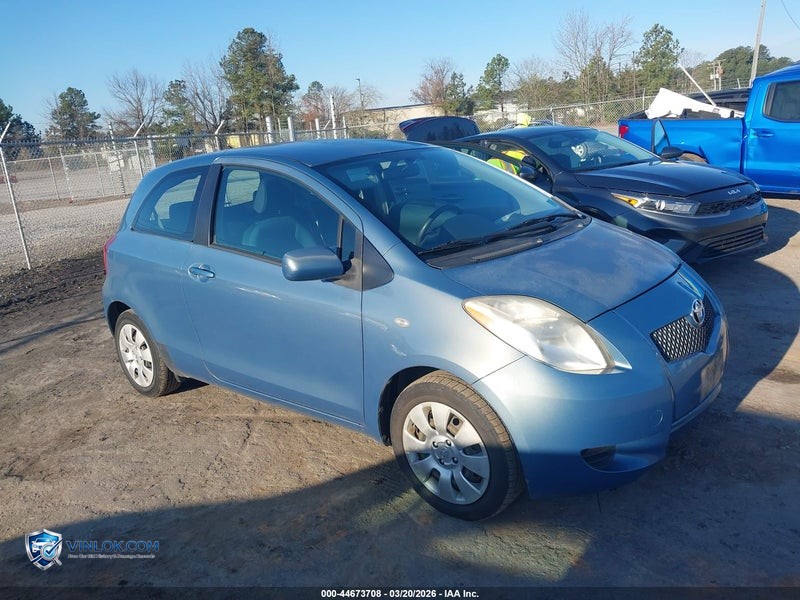 2008 TOYOTA YARIS   – Lot 44673708 auction photo