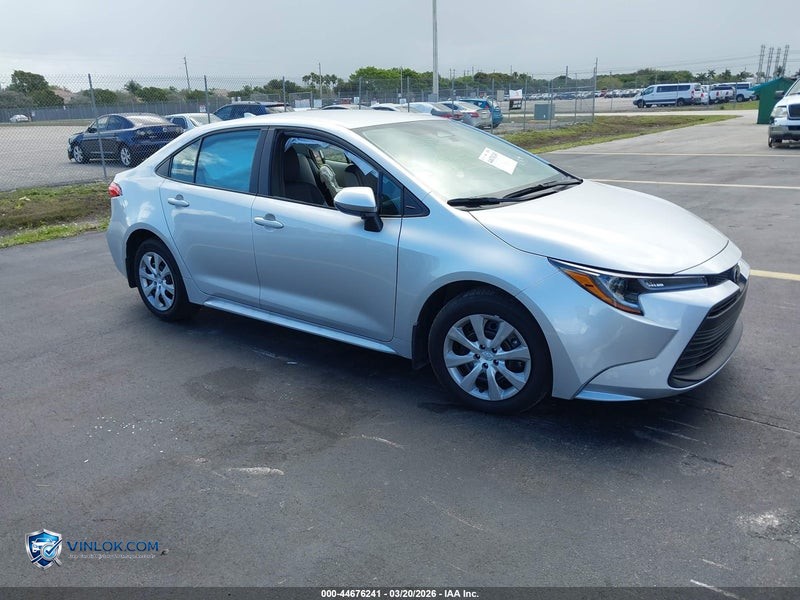 2025 TOYOTA COROLLA LE – Lot 44676241 auction photo