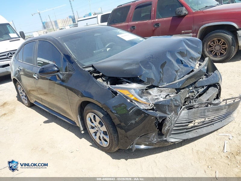 2025 TOYOTA COROLLA LE – Lot 44680843 auction photo
