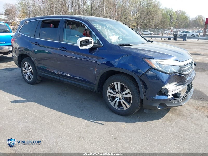 2018 HONDA PILOT EX-L – Lot 44703340 auction photo