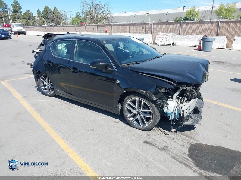 2017 LEXUS CT CT 200H F SPORT – Lot 44704872 auction photo