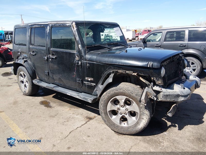 2018 JEEP WRANGLER JK UNLIMITED SAHARA 4X4 – Lot 44705912 auction photo
