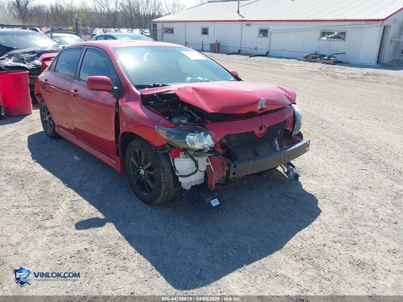 2010 TOYOTA COROLLA S – Lot 44706819 auction photo