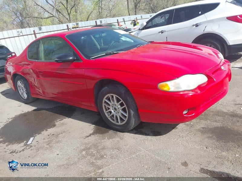 2003 CHEVROLET MONTE CARLO SS – Lot 44710855 auction photo