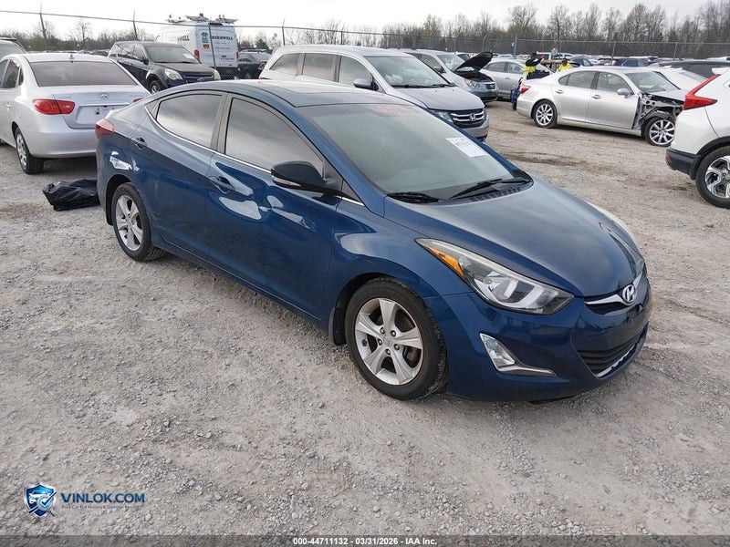 2016 HYUNDAI ELANTRA VALUE EDITION – Lot 44711132 auction photo