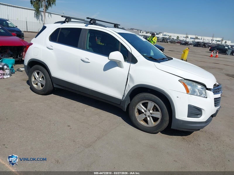 2016 CHEVROLET TRAX LT – Lot 44722810 auction photo