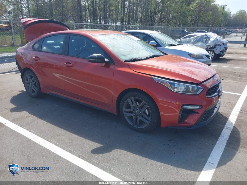 2021 KIA FORTE GT-LINE – Lot 44731111 auction photo