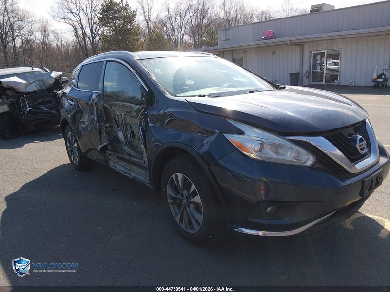 2017 NISSAN MURANO SL – Lot 44759541 auction photo