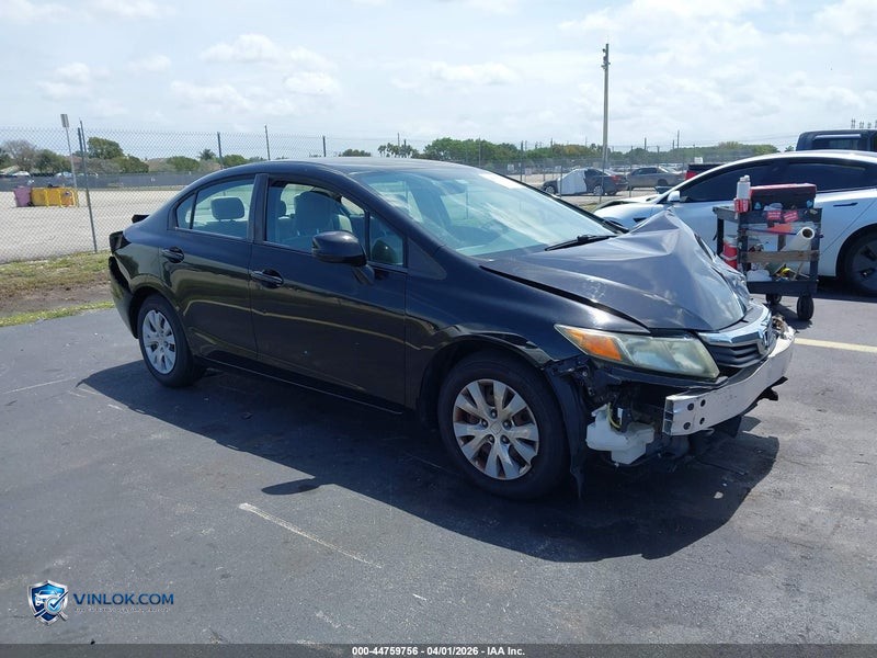 2012 HONDA CIVIC LX – Lot 44759756 auction photo