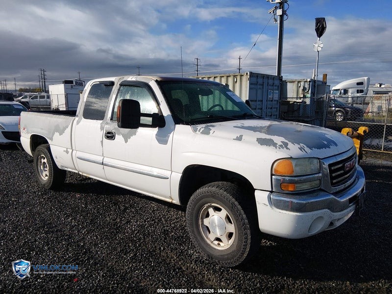 2004 GMC SIERRA 1500 SLE – Lot 44768922 auction photo