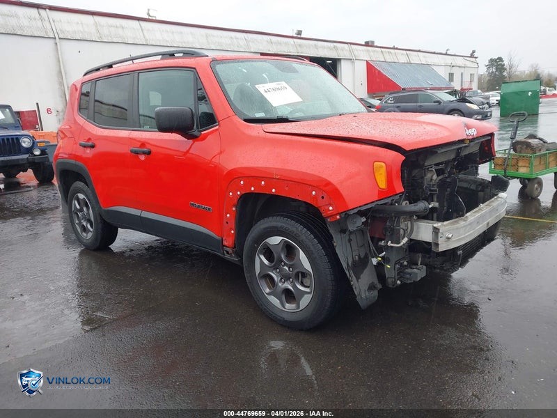2017 JEEP RENEGADE SPORT 4X4 – Lot 44769659 auction photo