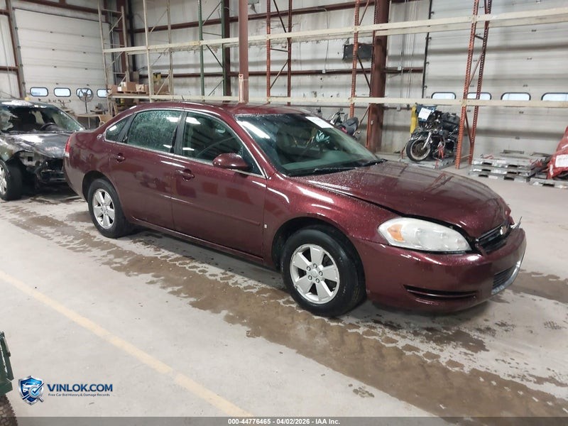 2007 CHEVROLET IMPALA LT – Lot 44776465 auction photo