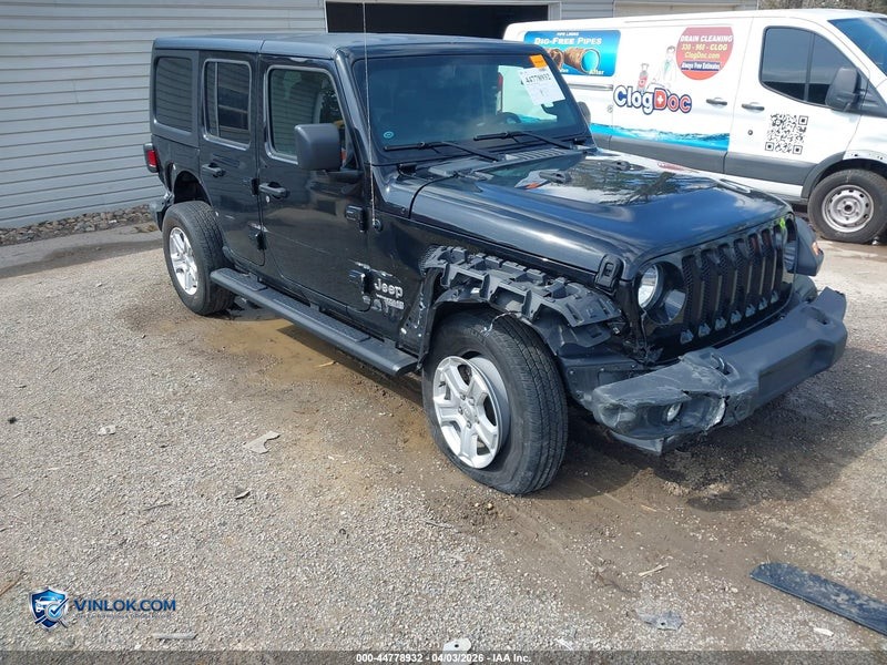 2020 JEEP WRANGLER UNLIMITED SPORT S 4X4 – Lot 44778932 auction photo