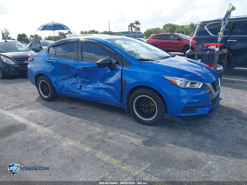 2021 NISSAN VERSA S XTRONIC CVT – Lot 44785445 auction photo