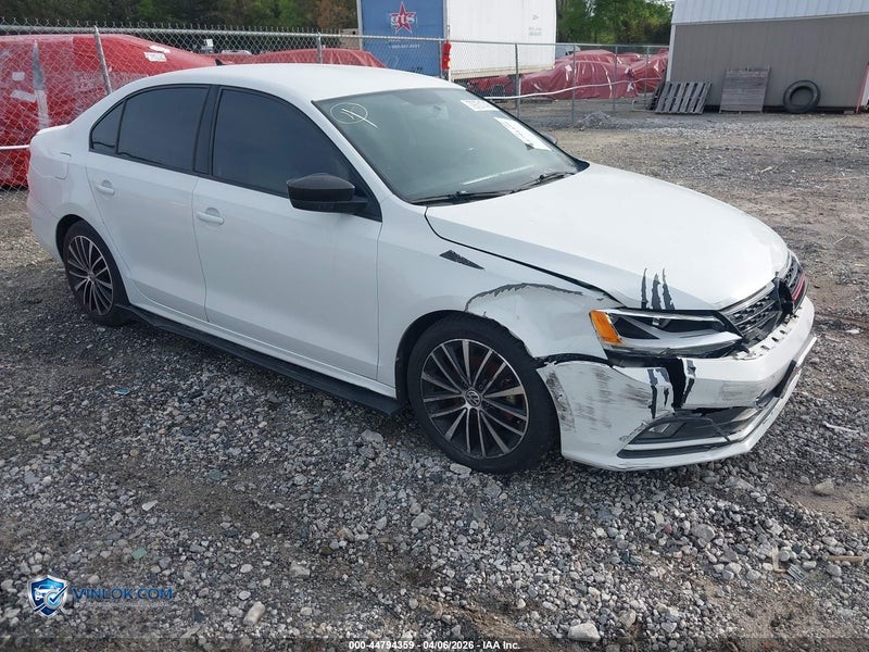 2016 VOLKSWAGEN JETTA 1.8T SPORT – Lot 44794359 auction photo