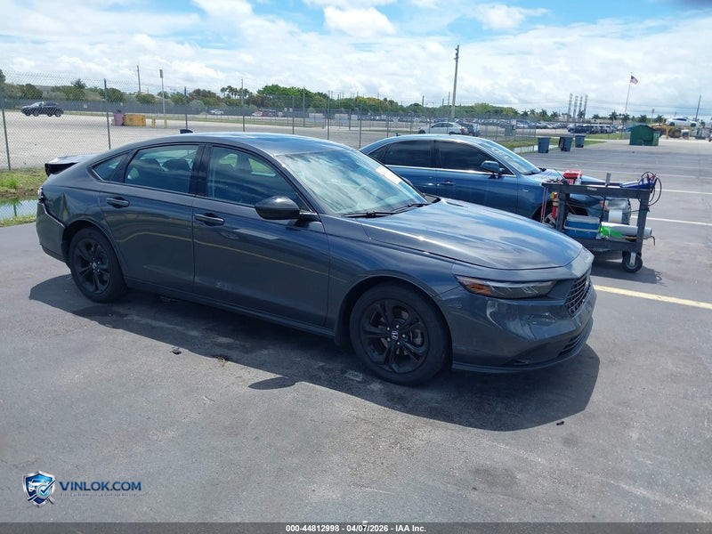 2025 HONDA ACCORD SE – Lot 44812998 auction photo