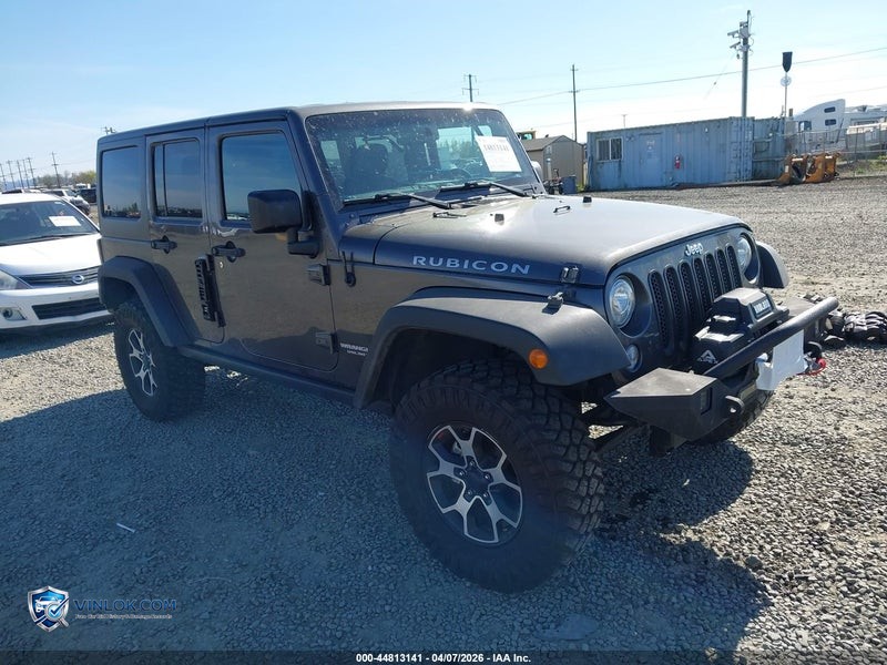 2017 JEEP WRANGLER UNLIMITED RUBICON 4X4 – Lot 44813141 auction photo
