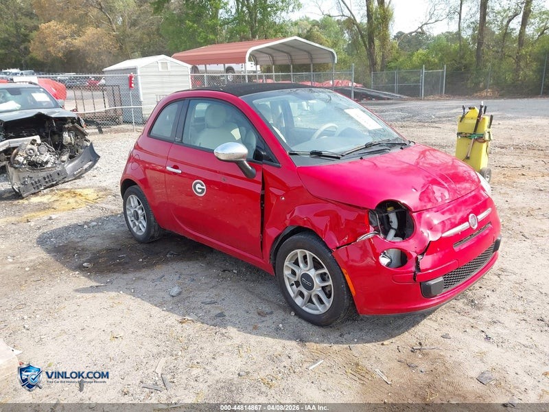2012 FIAT 500C POP – Lot 44814867 auction photo
