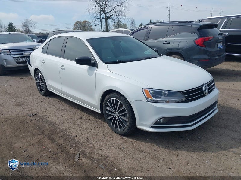 2016 VOLKSWAGEN JETTA 1.8T SPORT – Lot 44817585 auction photo