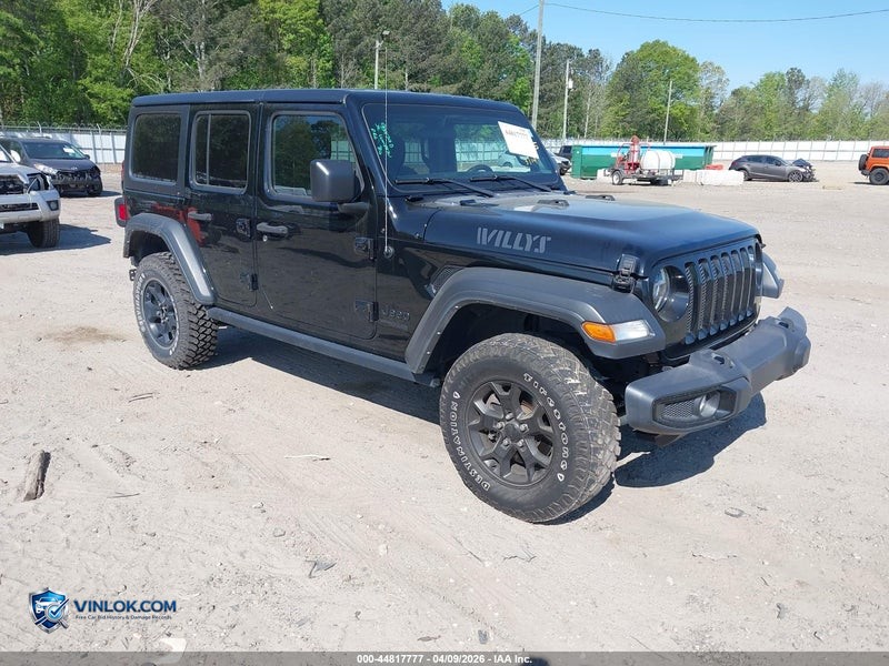 2021 JEEP WRANGLER UNLIMITED WILLYS 4X4 – Lot 44817777 auction photo