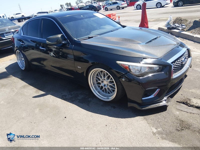 2018 INFINITI Q50 3.0T LUXE – Lot 44820142 auction photo