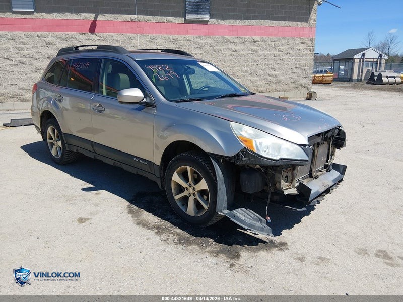 2014 SUBARU OUTBACK 2.5I LIMITED – Lot 44821649 auction photo