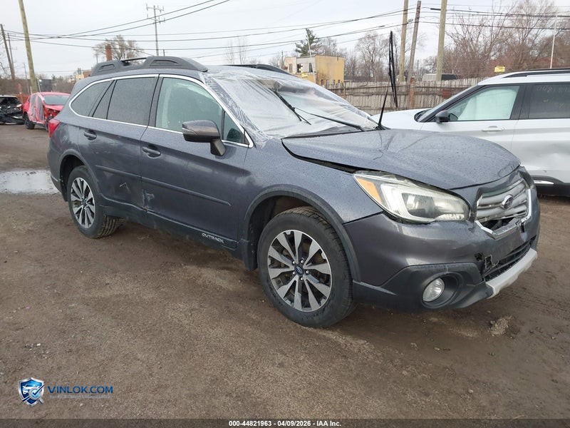 2016 SUBARU OUTBACK 2.5I LIMITED – Lot 44821963 auction photo