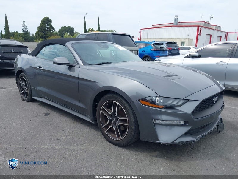 2021 FORD MUSTANG ECOBOOST PREMIUM – Lot 44826950 auction photo