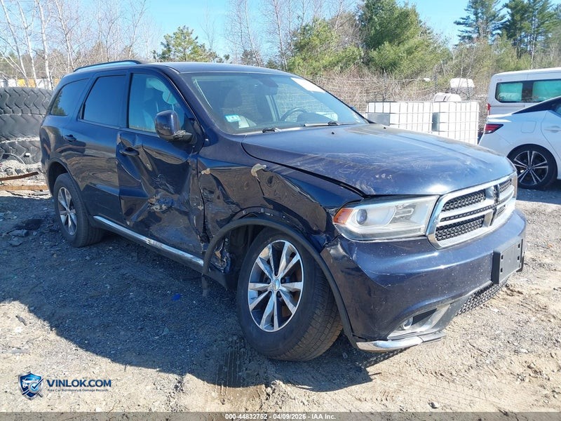 2016 DODGE DURANGO LIMITED – Lot 44832752 auction photo
