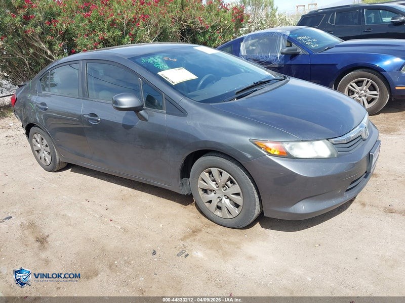 2012 HONDA CIVIC LX – Lot 44833212 auction photo