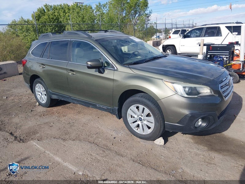 2016 SUBARU OUTBACK 2.5I PREMIUM – Lot 44844904 auction photo