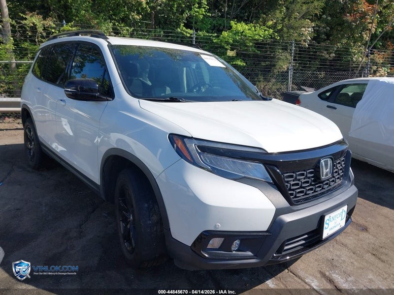 2021 HONDA PASSPORT AWD ELITE – Lot 44845670 auction photo