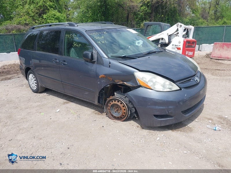 2006 TOYOTA SIENNA LE – Lot 44854716 auction photo
