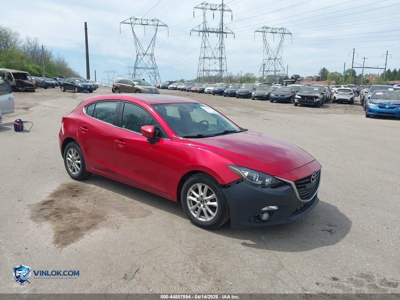 2014 MAZDA MAZDA3 I TOURING – Lot 44857594 auction photo