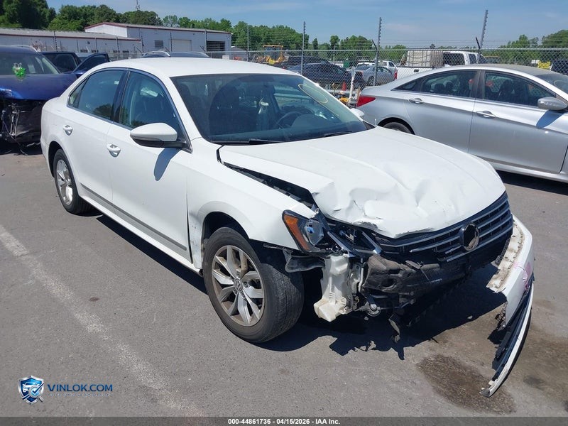 2016 VOLKSWAGEN PASSAT 1.8T S – Lot 44861736 auction photo
