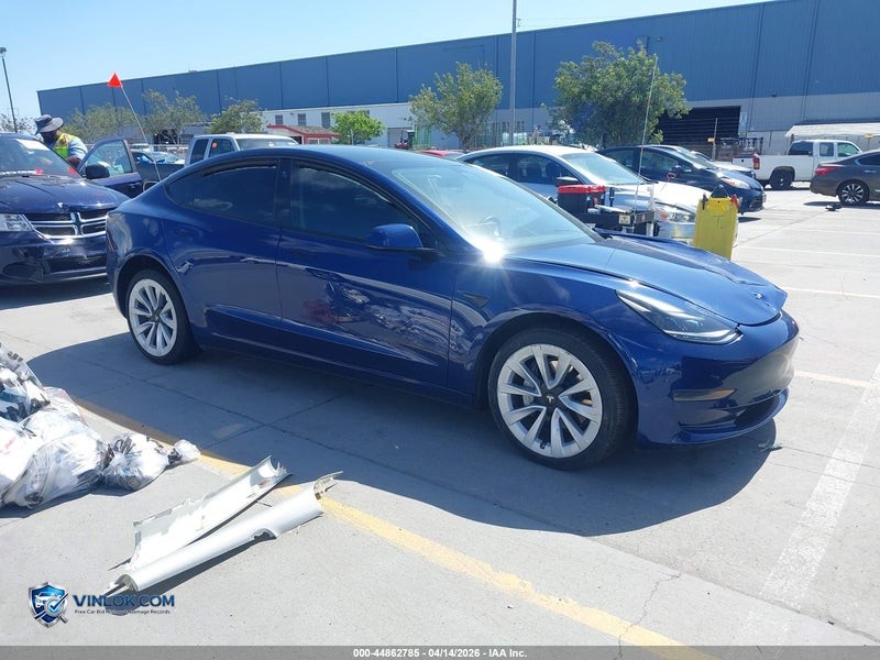 2022 TESLA MODEL 3 REAR-WHEEL DRIVE – Lot 44862785 auction photo