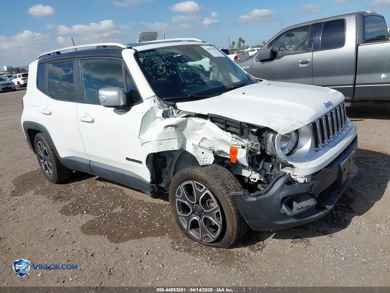 2018 JEEP RENEGADE LIMITED FWD – Lot 44863081 auction photo