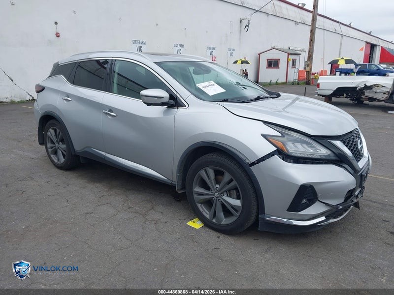 2020 NISSAN MURANO PLATINUM FWD – Lot 44869868 auction photo
