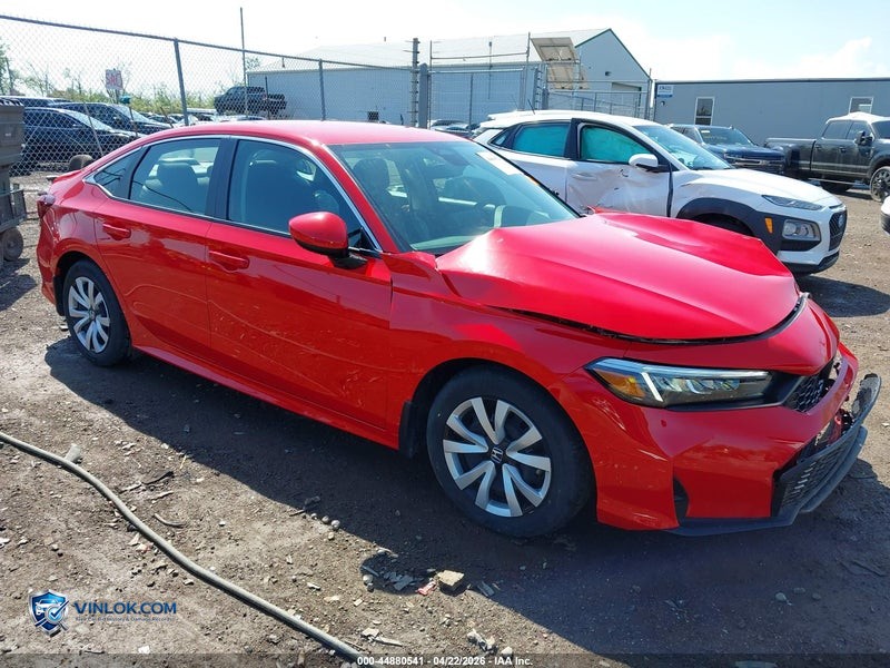 2025 HONDA CIVIC LX – Lot 44880541 auction photo